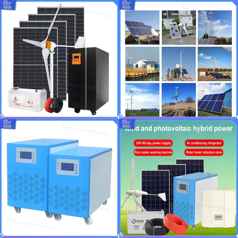 Renewable Energy Grid - Sistema de Generador Híbrido Eólico Solar