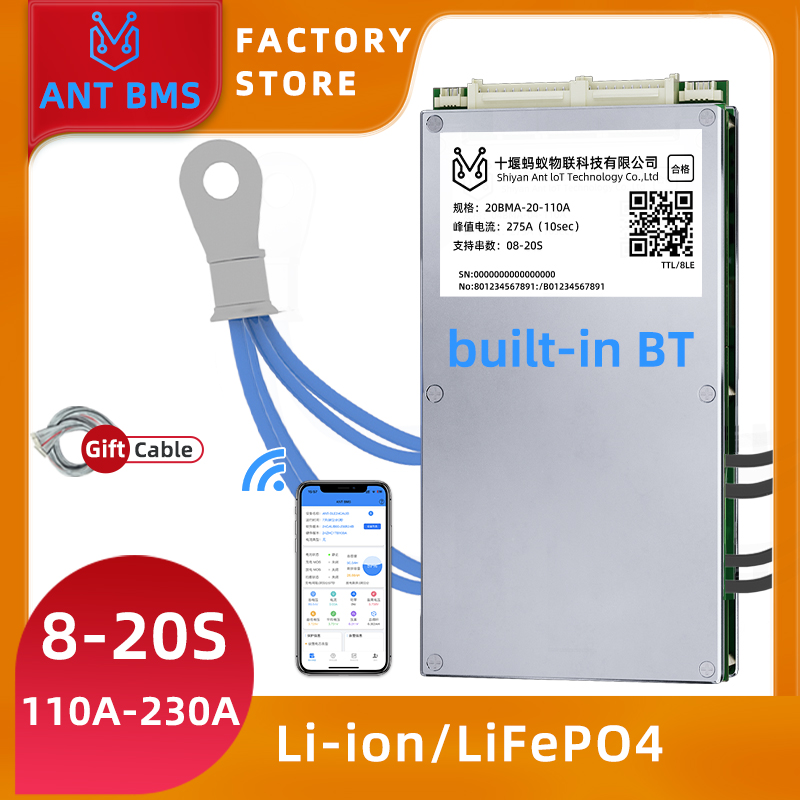 Smart Bms - ANT Smart Balance BMS 8S-20S con