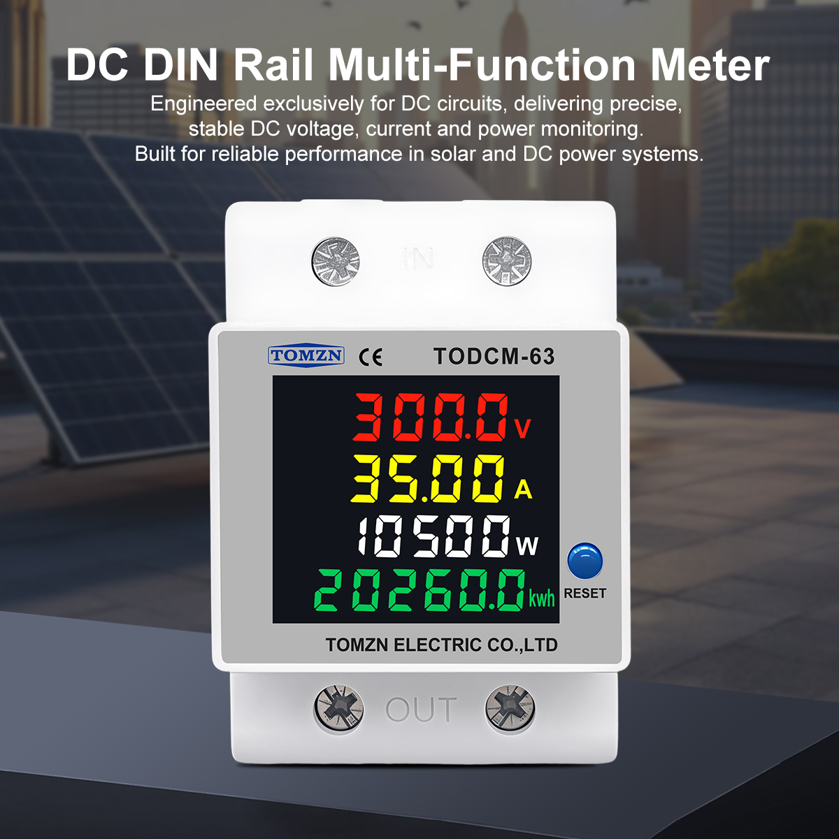 Medidor de Energía TOMZN DC 14 - Renewable Energy Demonstration Kit reseña y precio