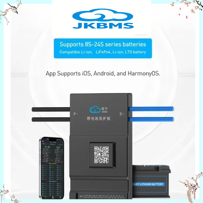 JKBMS 100A 120A 150A 200A Li-I - Smart Bms reseña y precio