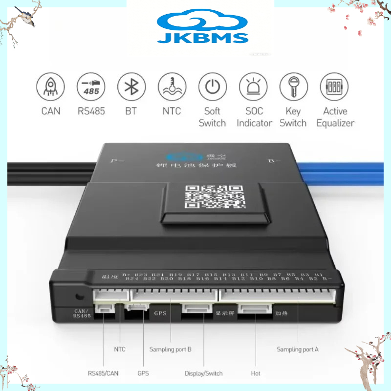 JKBMS 100A 120A 150A 200A Li-I - Smart Bms reseña y precio