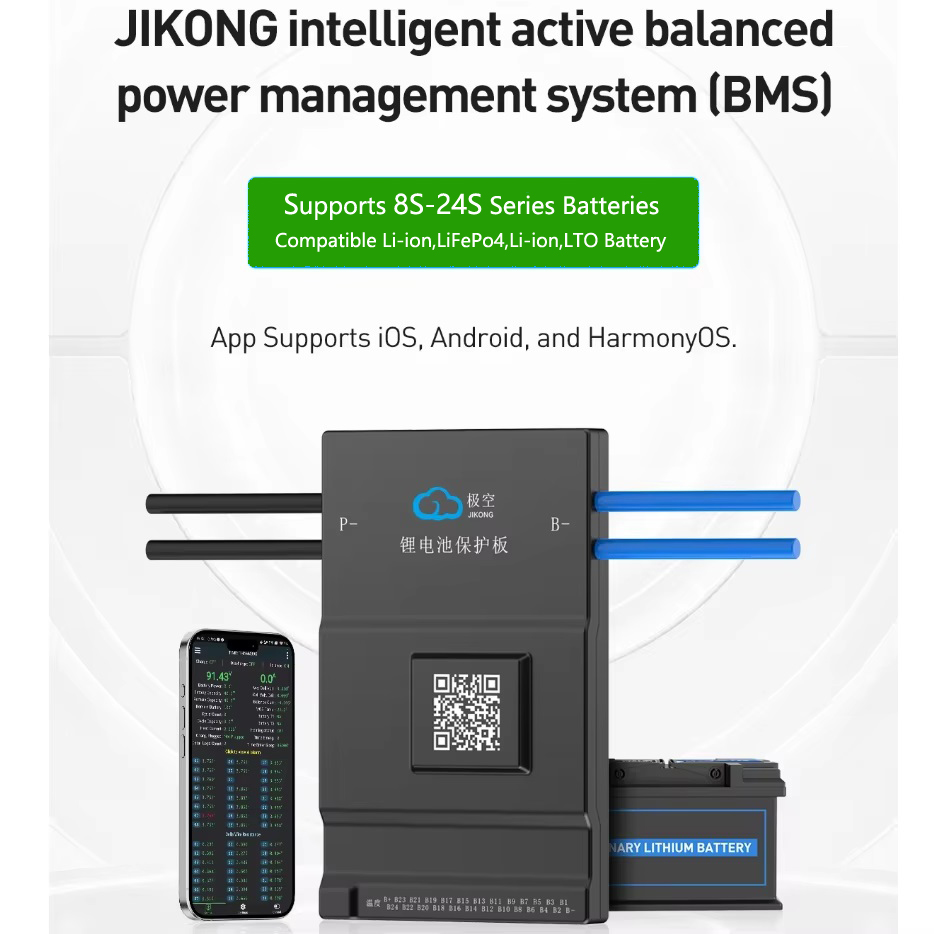 JK BMS Active Balance 150A 200 - Smart Bms reseña y precio