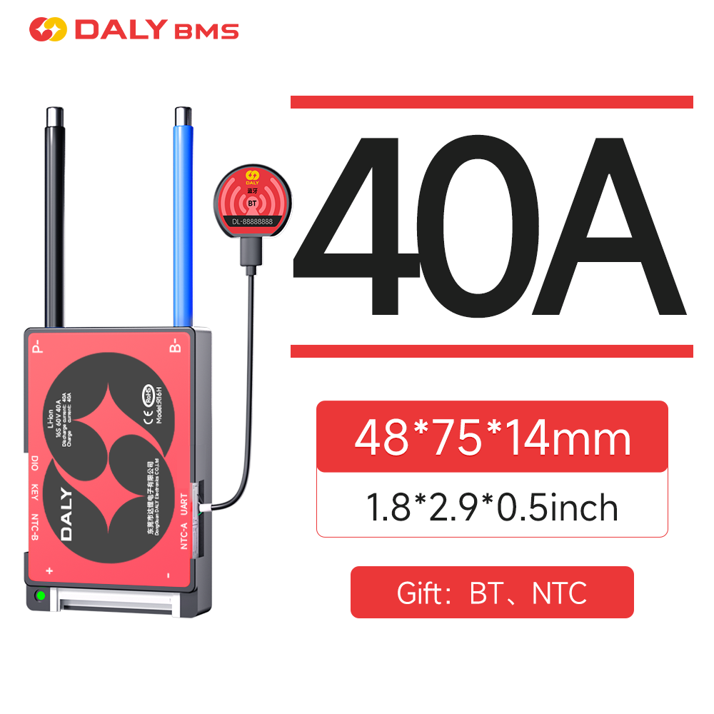 DALY Smart BMS 16S 60V 40A Li- - Smart Bms reseña y precio